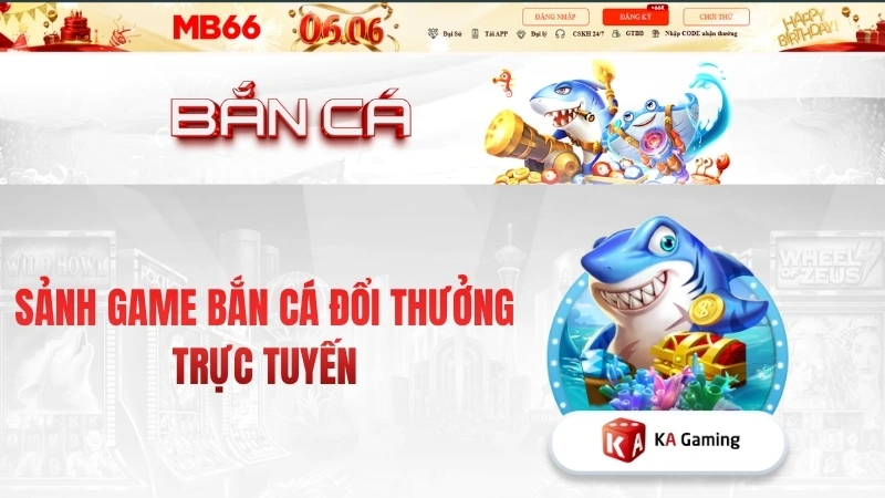 Bắn Cá MB66 – Sảnh Game Bắn Cá Đổi Thưởng Trực Tuyến