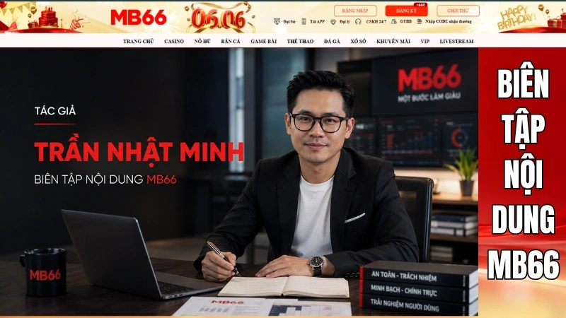 Tác Giả Trần Nhật Minh – Biên Tập Nội Dung MB66